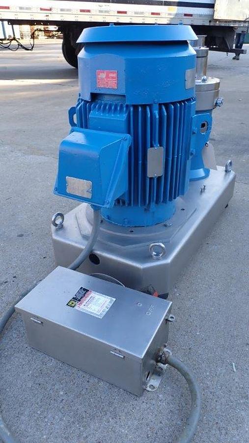 Used IKA DR2000 SS Inline High Shear Mixer, 40HP