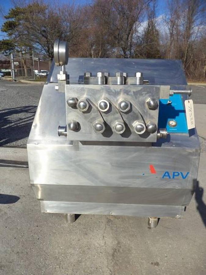 Used APV/GAULIN MS-18-5TPS-1500 High Pressure Pump, 4200 PSI