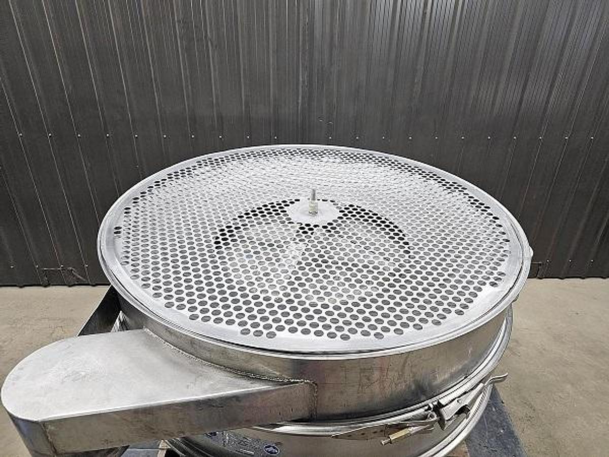 Used Sweco 48 In. Diameter Three Deck Vibratory Screener