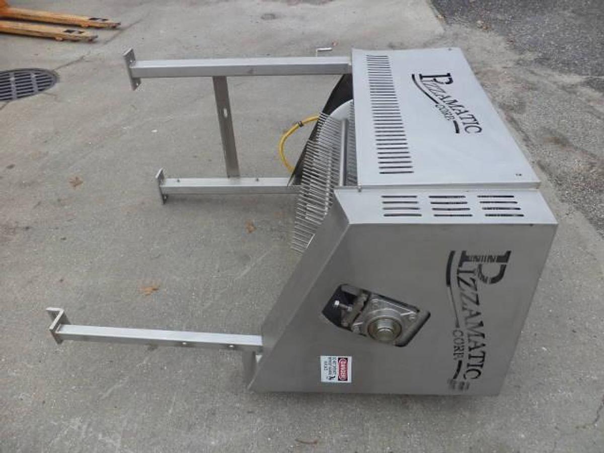 Used Pizzamatic “waterfall”” topping applicator for cheese”