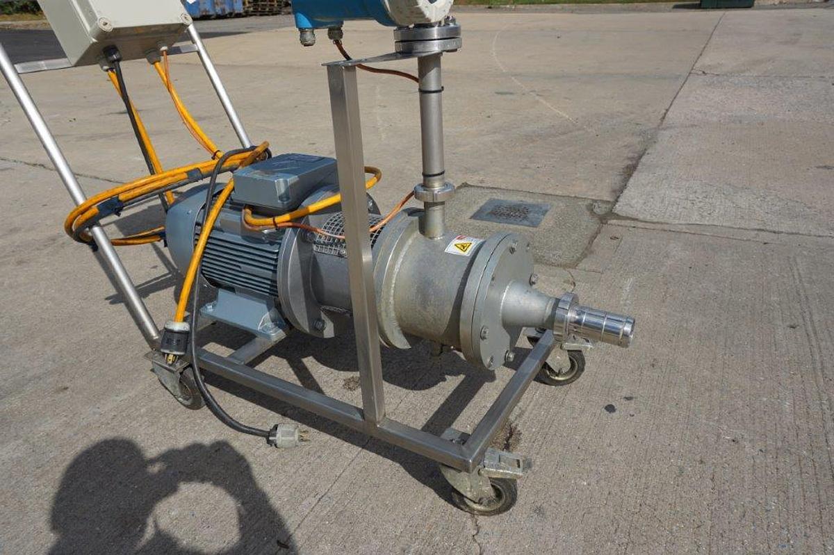 Used Alowag Inline High Shear Mixer/Disperser, 11kW