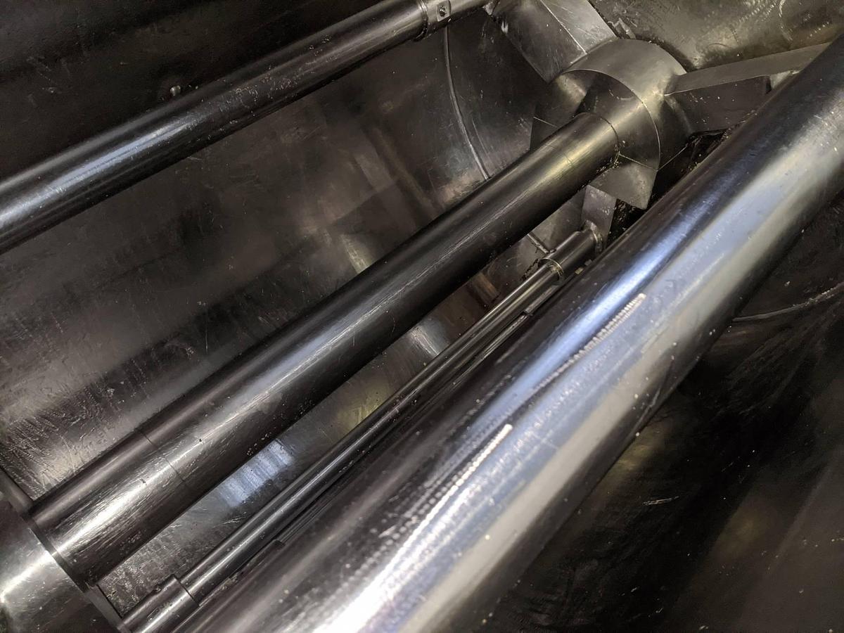 Used BEW 1600 Jacketed Roller Bar Mixer, 100  HP