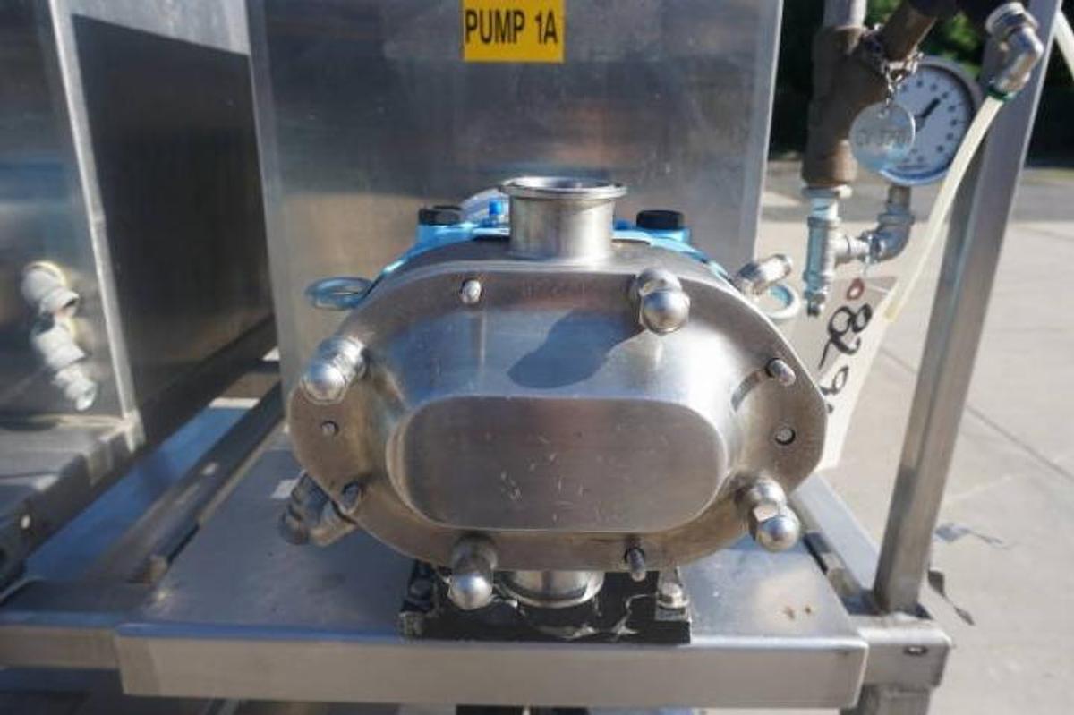 Used Waukesha 018-U2 Positive Displacement Pumps with Servo motors (4)