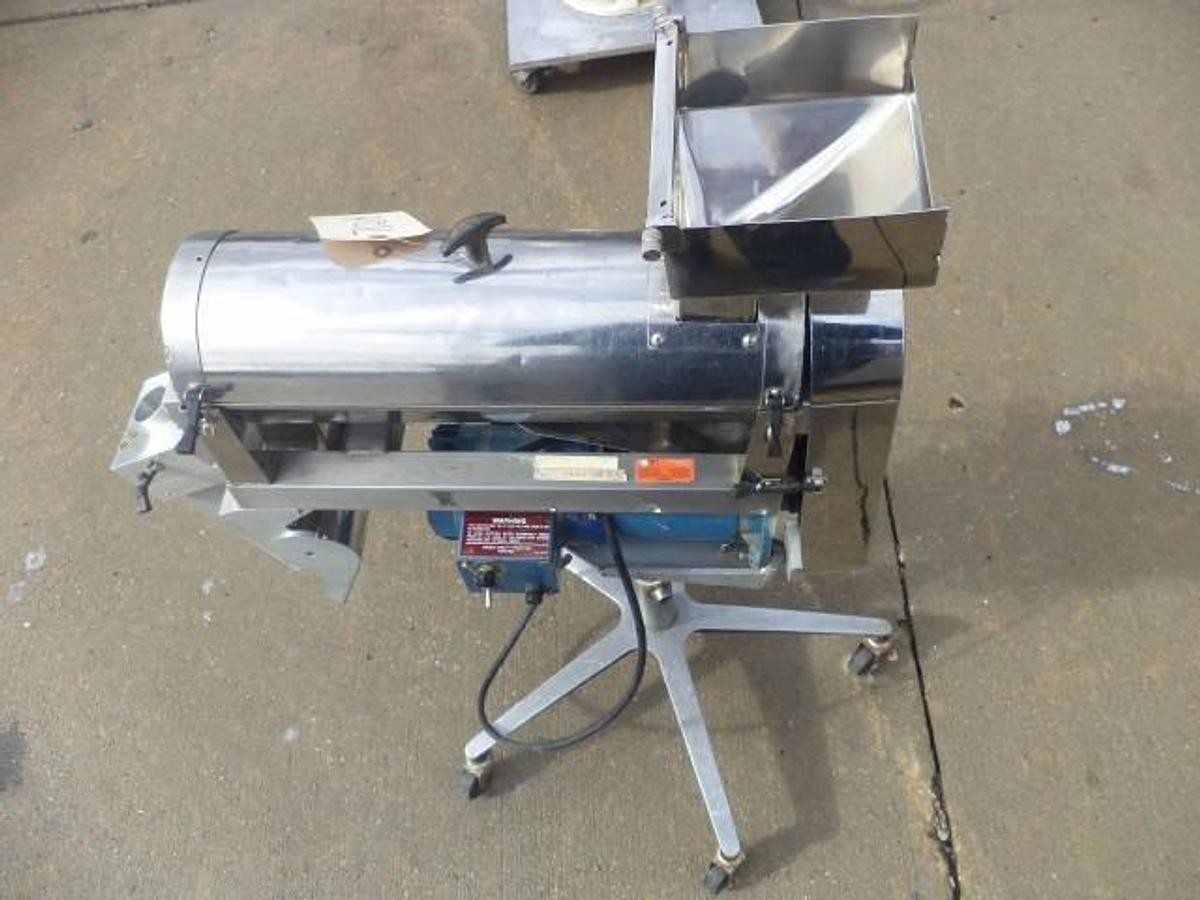 Used Key Industries CP150 capsule polisher, portable