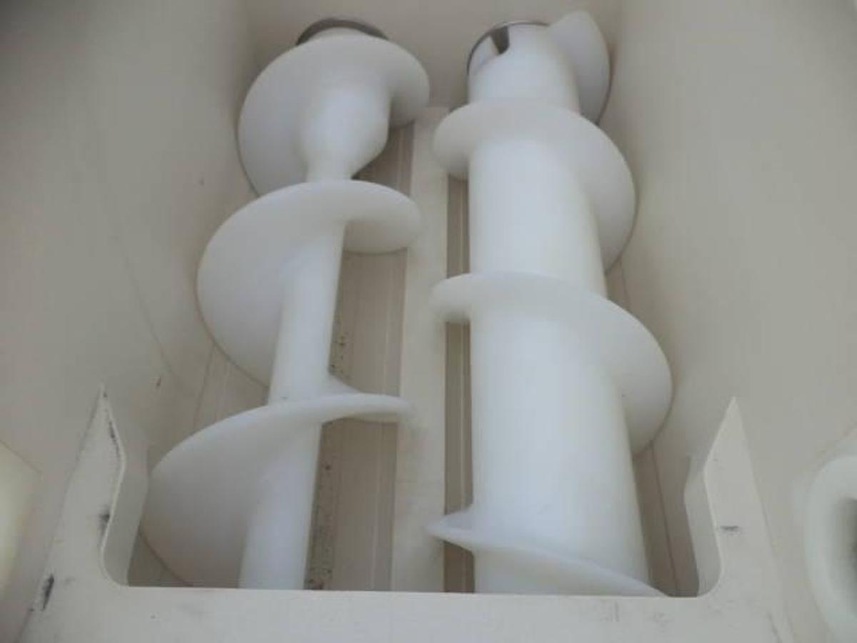 Used Rheon Double Filling Feeder Screw Assembly