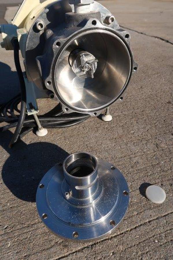 Used Ross ME-401 SS Inline Mixer-Emulsifier, 1.5 HP XP