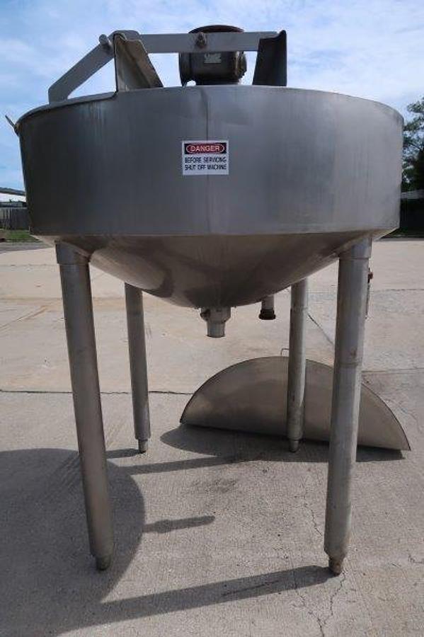 Used Chester Jensen 100 Gallon SS Cooker/Cooler