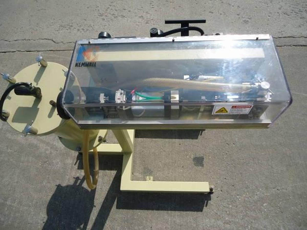 Used Kemwall Single Piston Mascara Filler, Air Operated