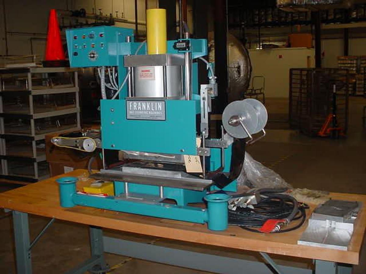 Used Franklin Hot Stamp Imprint Machine, Table Top