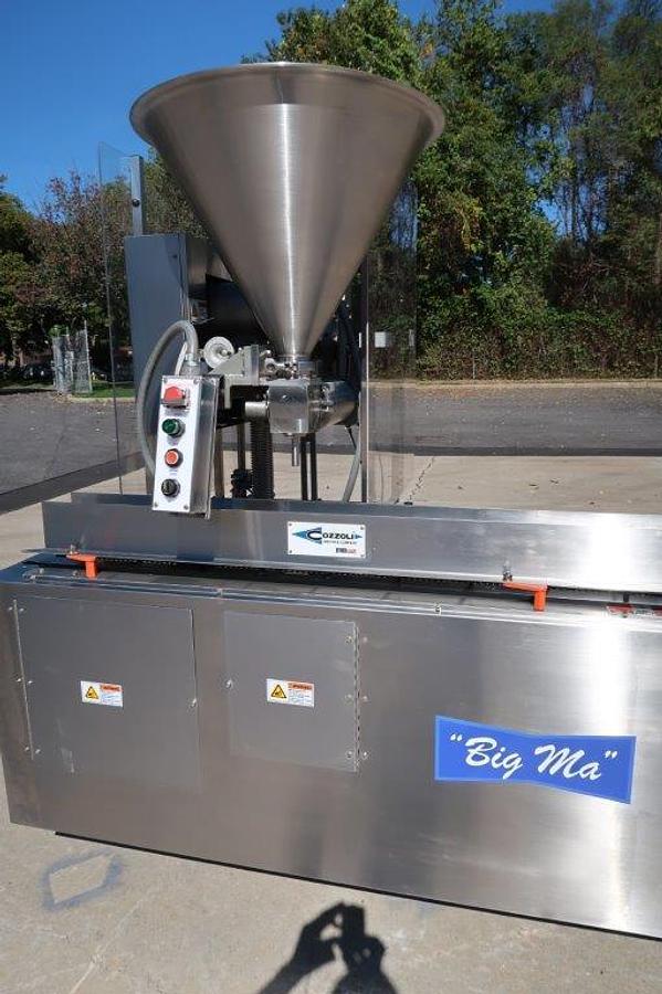 Used Cozzoli Single Head Fully Automatic Piston Filler, up to 72 ounces, Mfd. 2017