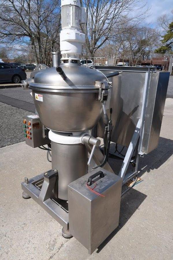 Used Stephan UM 80E Vertical Cutter/Mixer, Hydraulic Lid