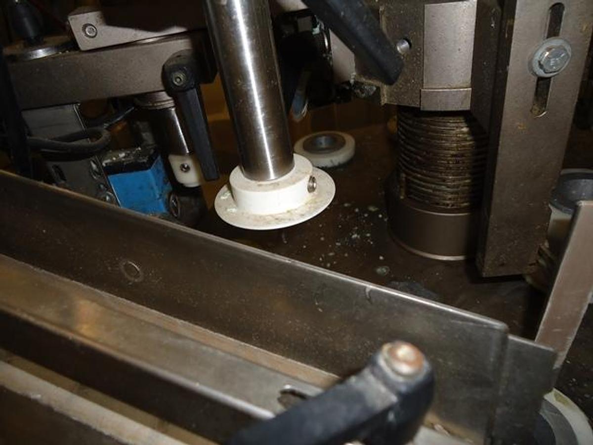 Used Unipac “Silver 100” Automatic Plastic Tube Filler/Sealer, 80 Per Minute