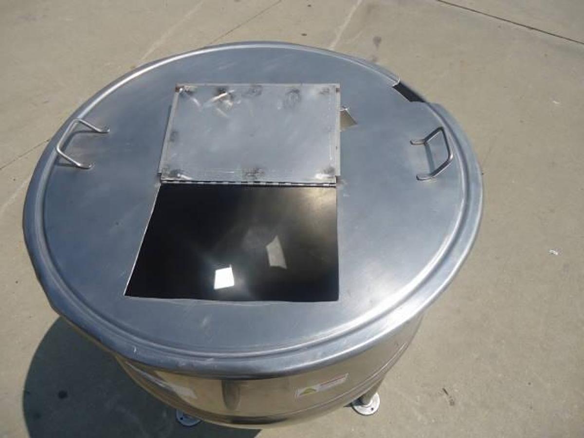 Used 100 Gallon Groen Stainless Steel  Hemispherical Kettle, 45 Psi Jacket