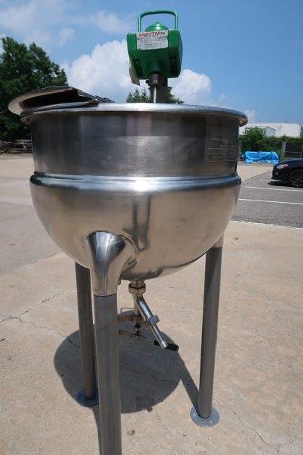Used 30 Gallon Hamilton SS Kettle, 40PSI Jacket