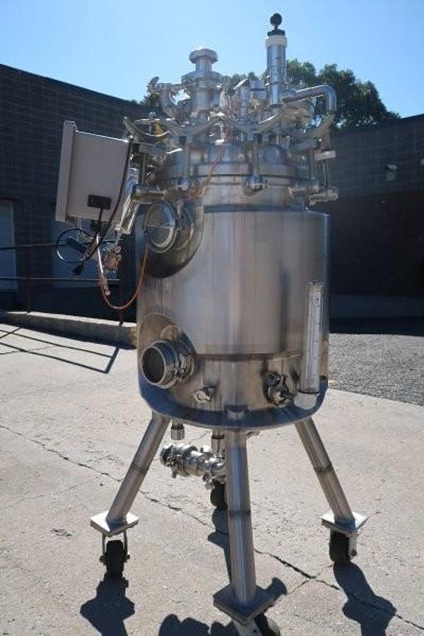Used Precision Stainless 25 Gallon 316SS Jacketed Vacuum Pressure Vessel