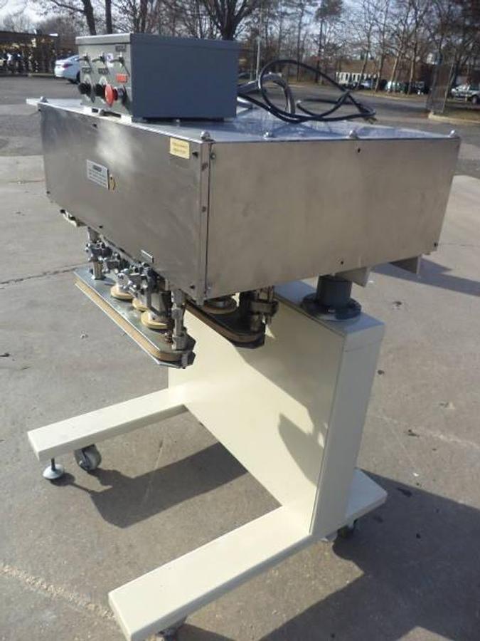 Used Surekap Six Spindle Cap Tightener/Retorquer, Portable
