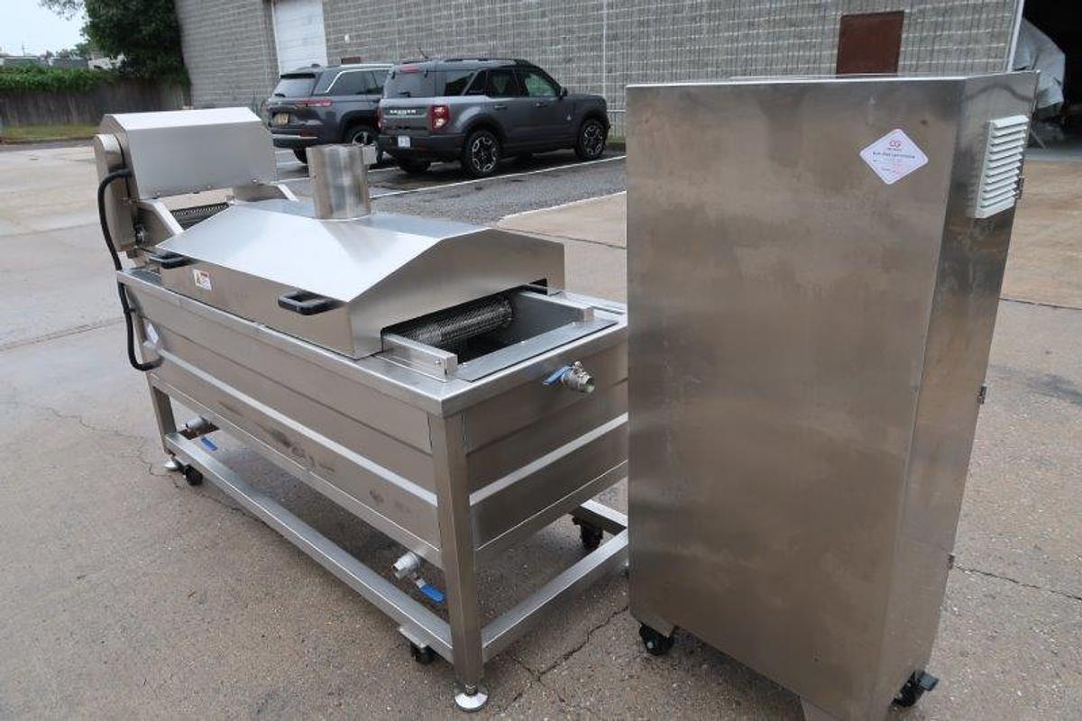 Used Gelgoog 400 LBS/HR Electric Continuous Fryer, Unused