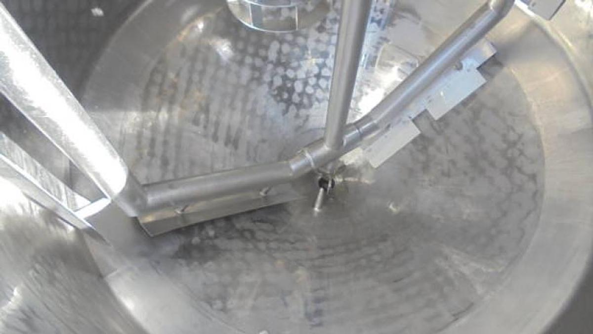 Used 1,000 Gallon Crepaco Jacketed Scraper Agitated Vessel with High Shear Mixing