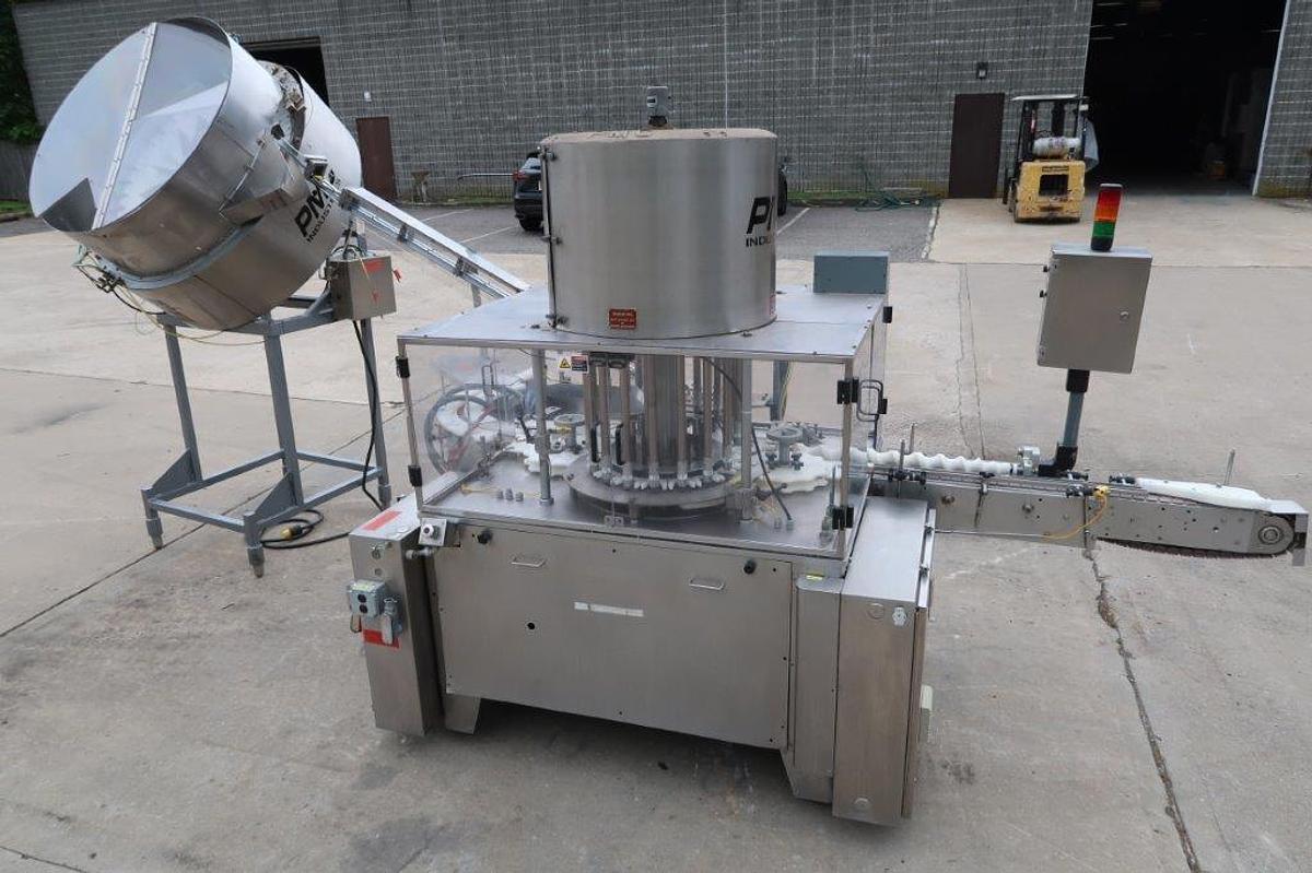 Used PMC XRC-1800 Automatic Rotary Pump Placer, with Sorter, 300 per minute