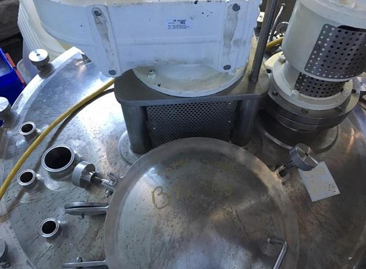 Used 325 Gallon Lee Triple Motion Jacketed Vacuum Vessel
