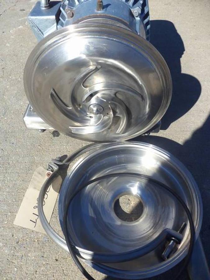 Used APV 3 In. X 1-1/2 In. Stainless Steel Sanitary Centrifugal Pump