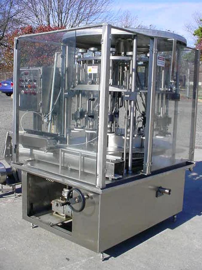 Used Us Bottlers Va-16-Ls Rotary Liquid Filler, Stainless Steel