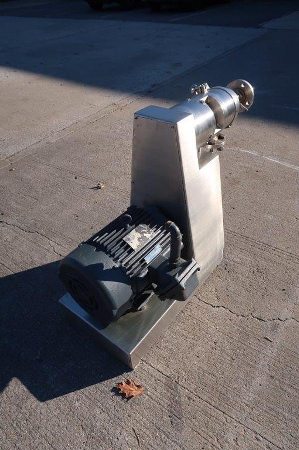 Used Bematek 10HP Stainless Industrial Homogenizing Colloid Mill, 10HP, XP