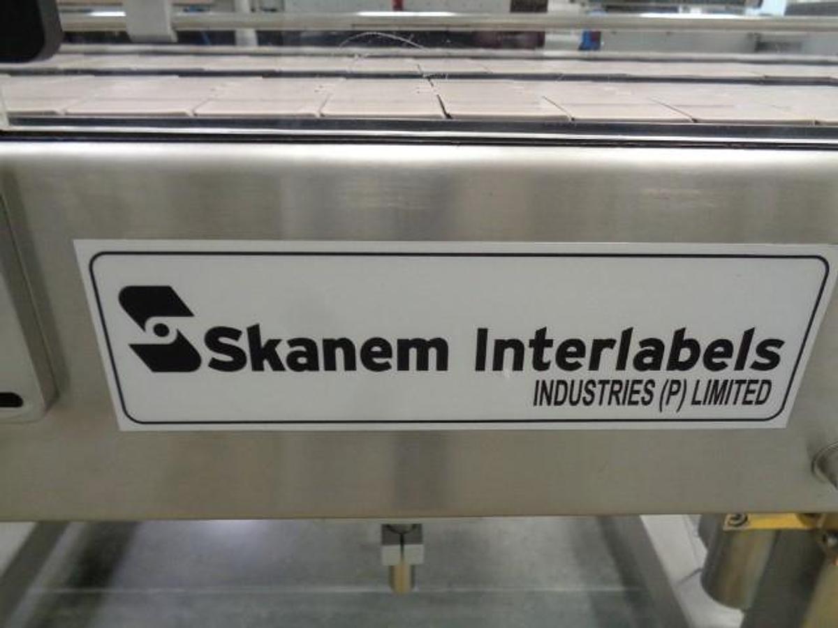 Used Skanem Interlabels Print and Apply Labeler, (6)