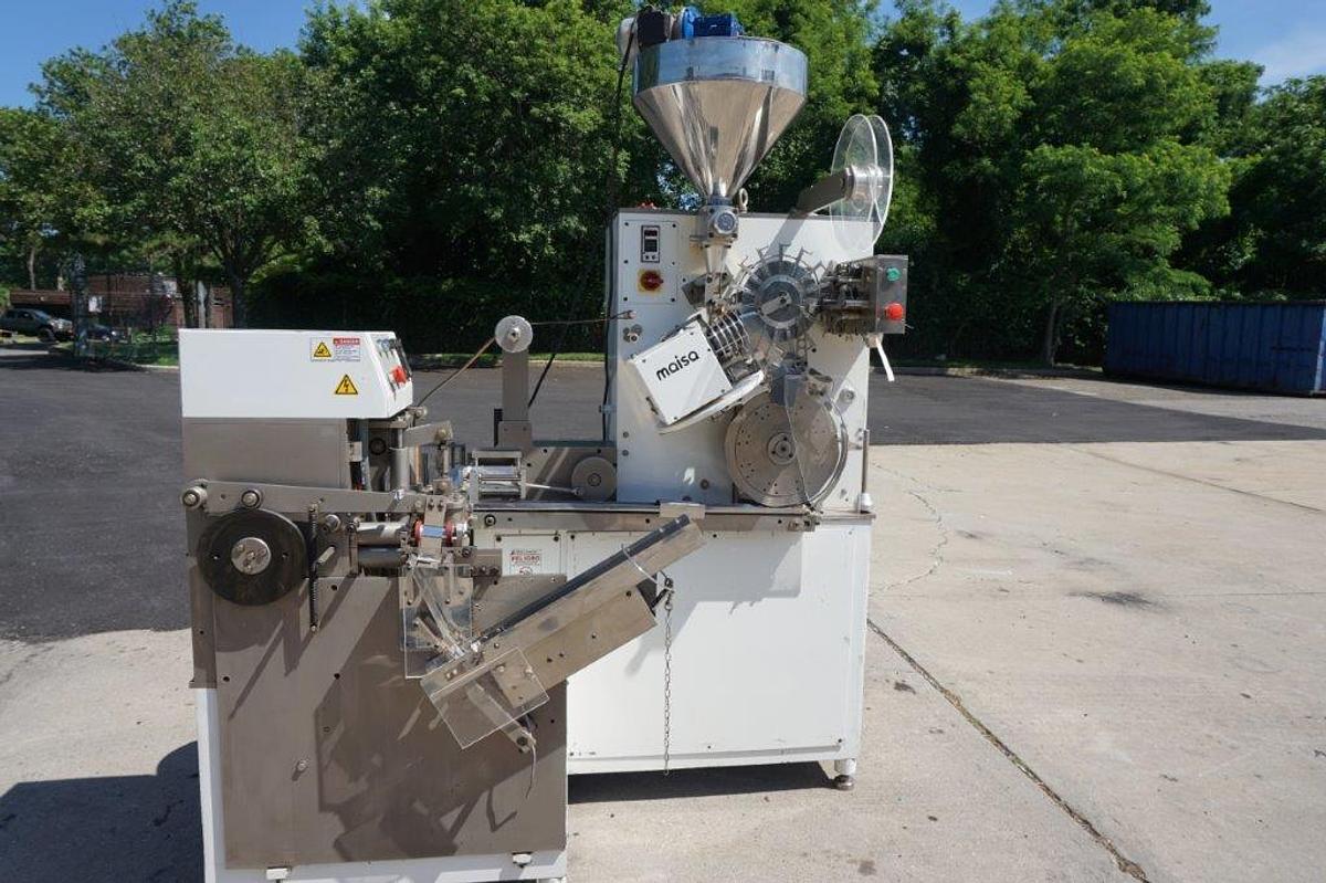 Used Maisa EC12Y/C Tea Bagger, 110 Per Minute