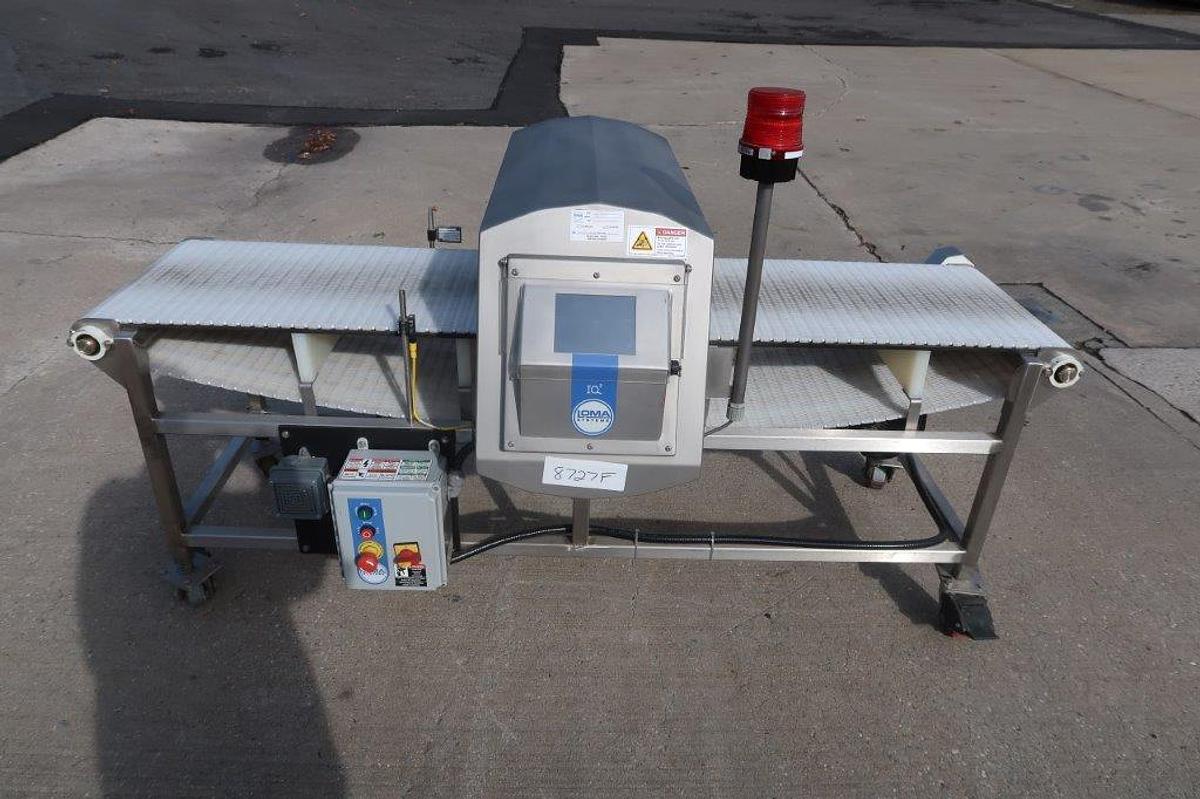 Used Loma Conveyorized Metal Detector, Aperture 21 In. Wide X 7 In. High