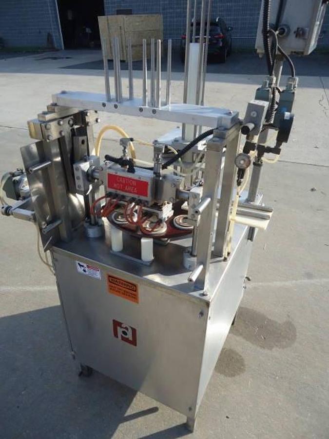 Used Autoprod Ro-A1 Rotary Filler/Sealer, 50 Cups Per Minute