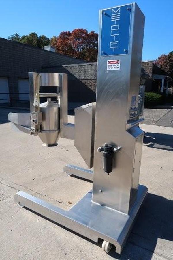 Used Meto M2611-10 “Meto Lift” SS Bowl Lifter, Portable