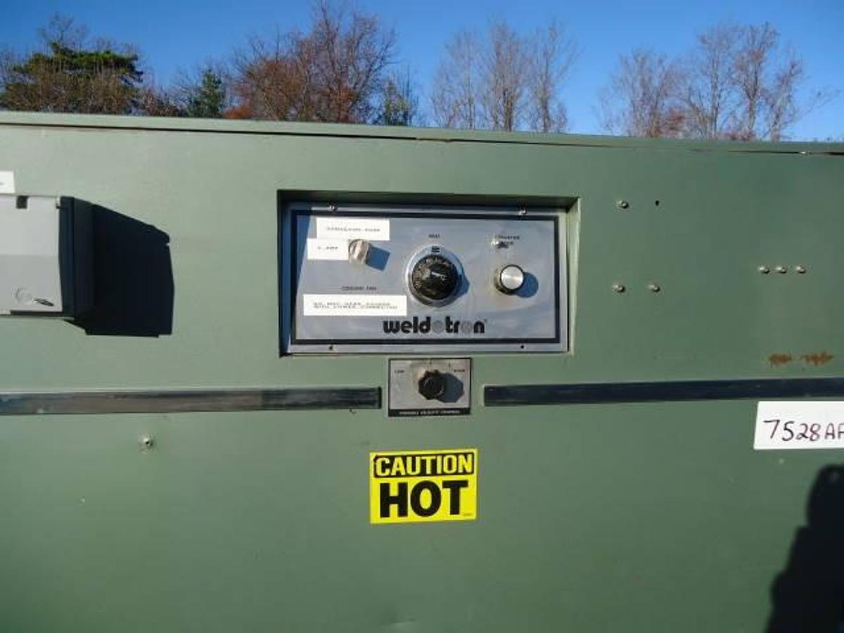 Used Weldotron 7121 Conveyorized Shrink Tunnel