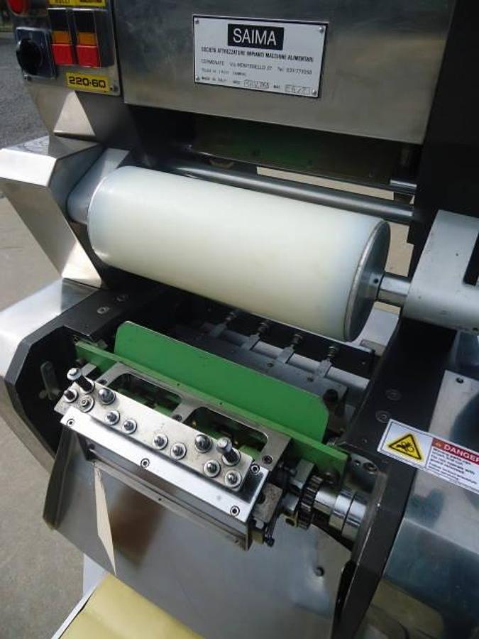 Used SAIMA RAV.265 Machine, tooling for Tortellini and Mini Ravioli