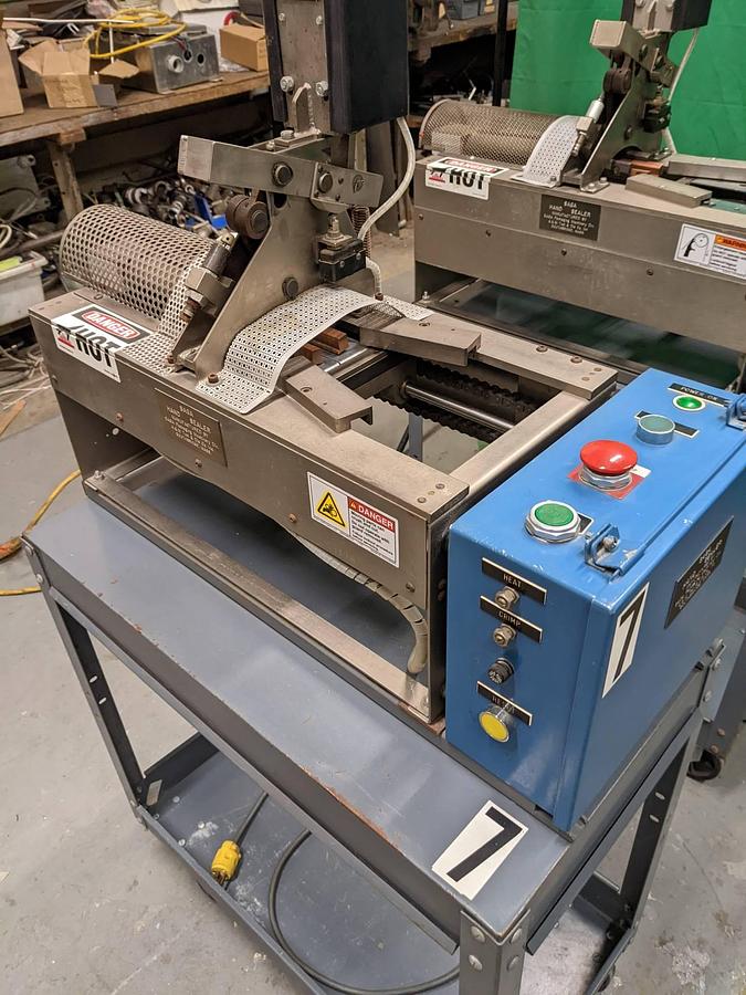 Used Saga HS Tabletop Plastic Tube Sealer