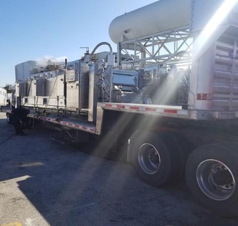 Used Linde 26 In. Wide X 34 Ft. Long Nitrogen Impingement Freezers, (2)