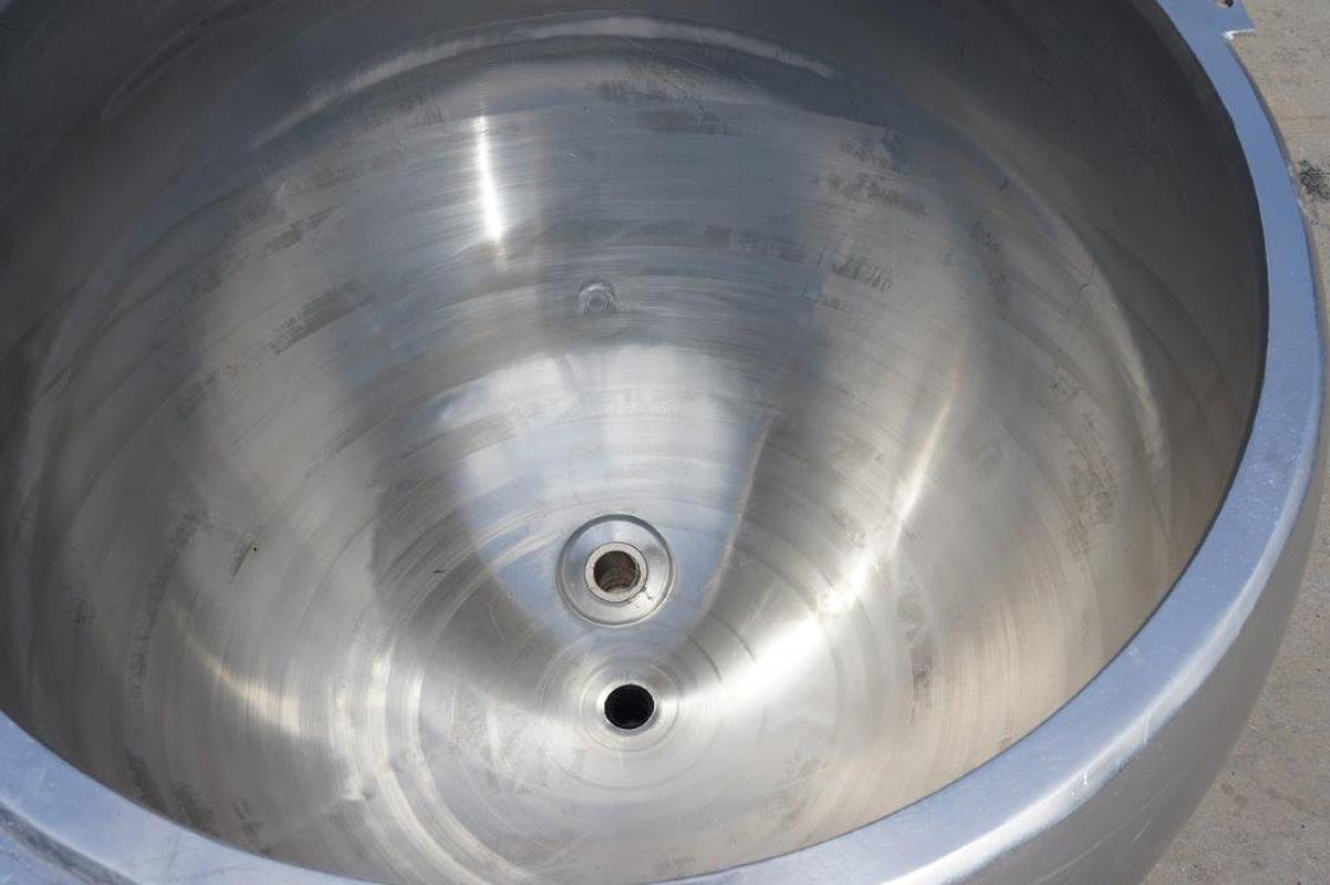 Used 500 Gallon Spherical Jacketed Kettle, 316 SS