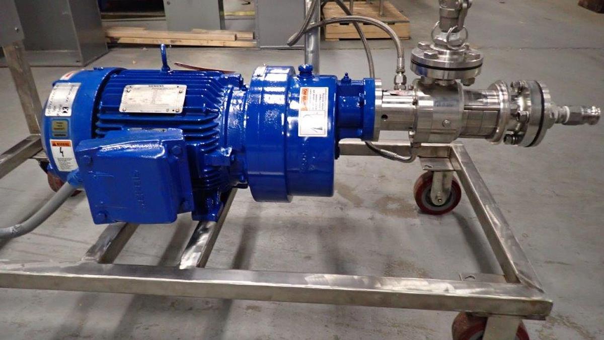 Used IKA DR3-6/P Inline High Shear Multi-Stage Mixer, 10HP XP