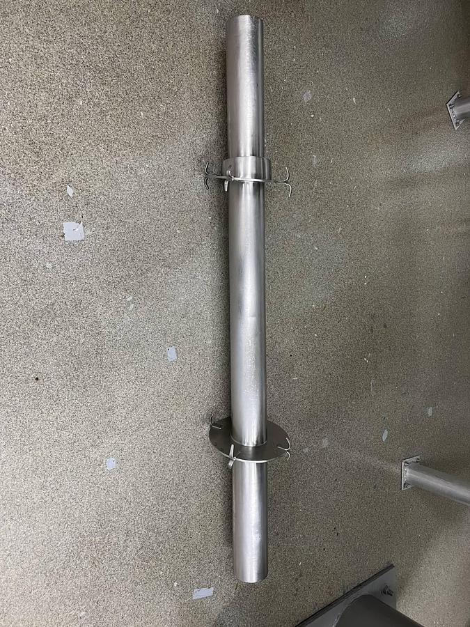 Used Patterson Kelley 30 CF Twin Shell Stainless Steel V Blender with Intensifier Bar