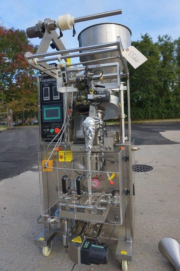 Used Intelligent Packaging Vertical Form, Fill & Seal Machine, Volumetric Head