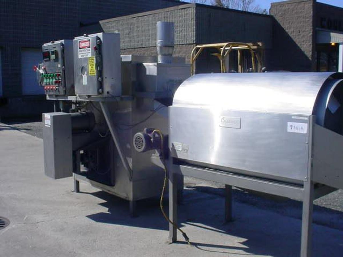 Used Cretors Ft-200 Flo-Thru Popcorn Popper With Rotary Drum Sifter
