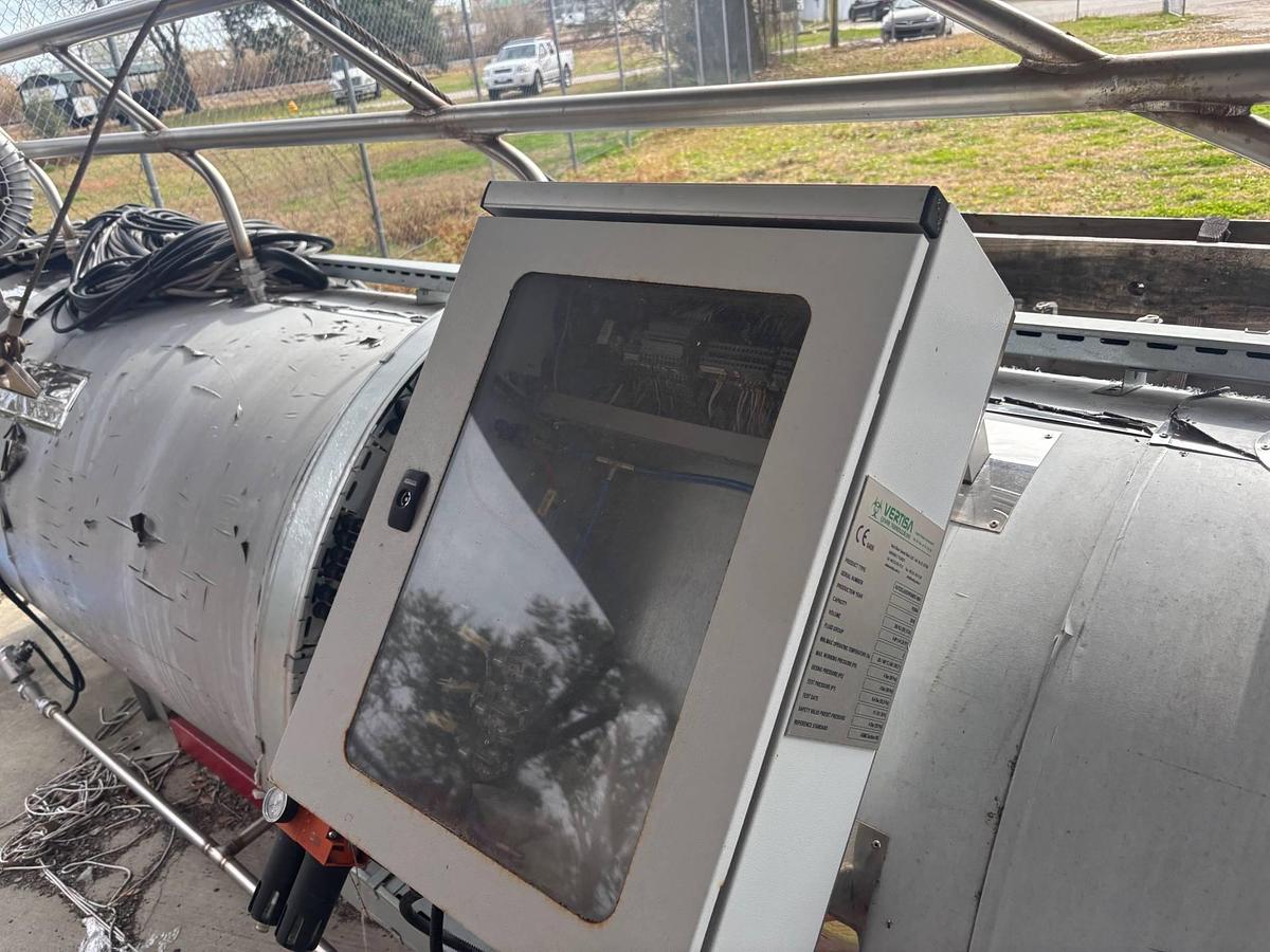 Used Vertisa Model 400A Horizontal Autoclave