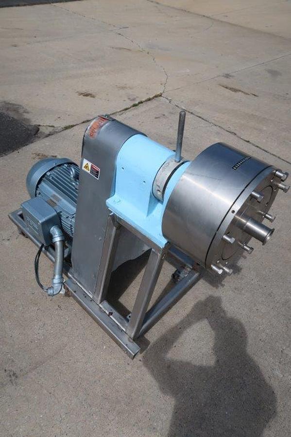 Used Sonic 10 In. Stainless Steel “Tri-Homo” Colloid Mill, 20HP