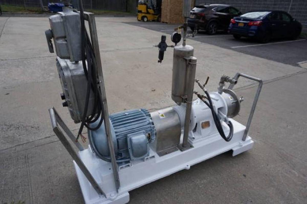 Used Charlotte SD20 Stainless Steel Colloid Mill, 20 HP XP motor