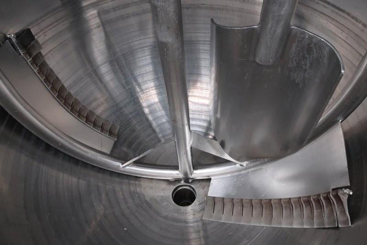Used Groen 200 Gallon Twin Action Kettle, Stainless Motors