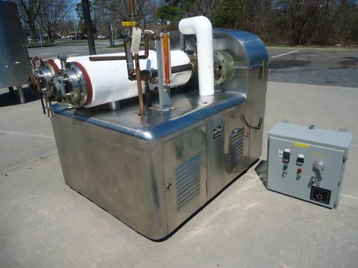 Used Votator 6x48 Twin Tube Scrape Surface Heat Exchanger