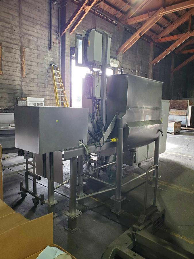Used Lee 300 UTDRS Jacketed SS Horizontal Ribbon Blender