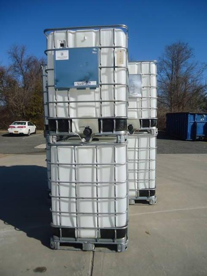 Used 330 Gallon “Tote” Poly Stackable Tanks, (6)