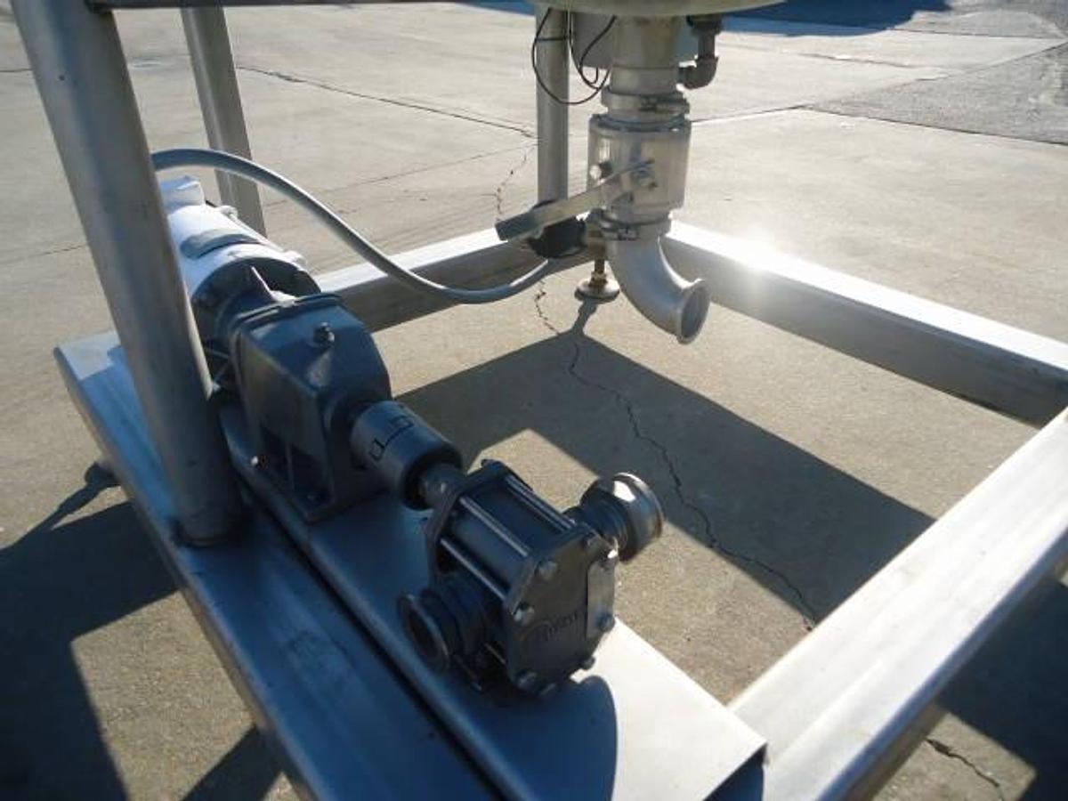 Used 150 Gallon Bh Hubbert Scraper Agitated Kettle, 100 Psi