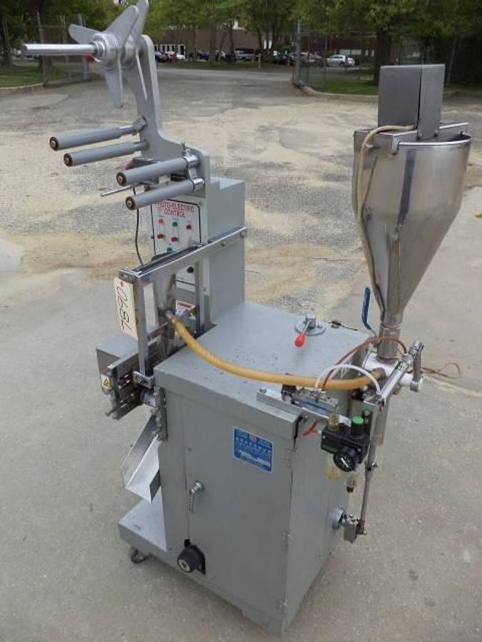 Used JYI MAW Industrial Form/Fill/Seal Machine For Creams & Lotions
